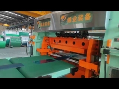 Roterende scheer van roestvrij staal vliegen gesneden naar lengte lijn 0,3 - 2 x 850