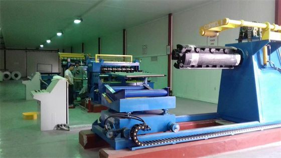 Compact Precisiestaal die Machine voor Lichte Maat 0.3-1.2 X 1300 scheuren