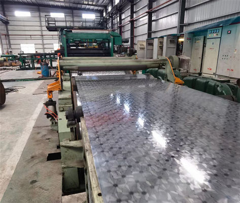 het Aluminium van 2hi 4hi het Blad van het Koudwalserijroestvrije staal in reliëf maakt walst Molen koud