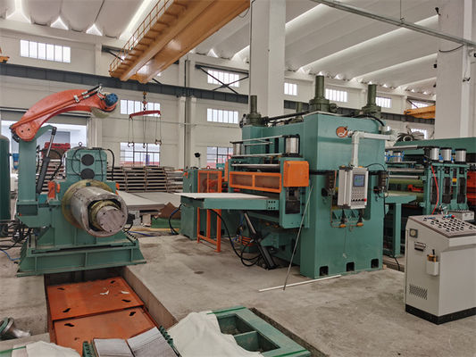 Automatische Roterende die Scheerbeurtvlieg aan Roestvrij staal 0,3 - 3 X 1000 200mm van de Lengtelijn wordt gesneden