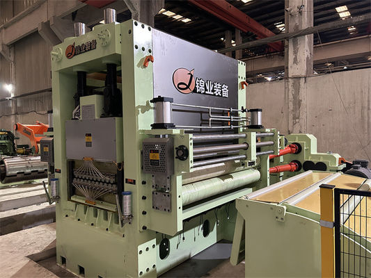 Rotary Shear Fly Cut naar lengte met rand trimmen roestvrij staal 0,3 - 3 X 1650
