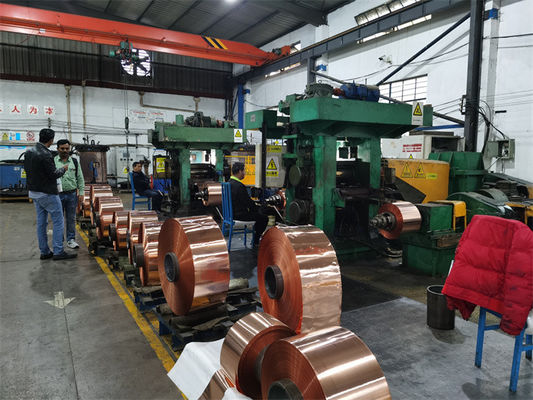 Koperen koperen banden Warm-koude rollende molens Dikte van 20 mm tot 0,1 mm