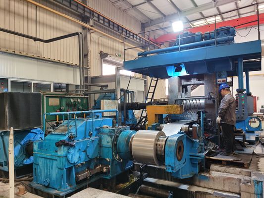 Roestvrijstalen band Reversibele koudverminderende rollende molen Hoog efficiënt energiebesparing