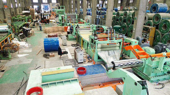 6Hi leveler roterende scheer vlieg scheer gesneden naar lengte lijn SUS roestvrij staal 0.2 - 2 X 850