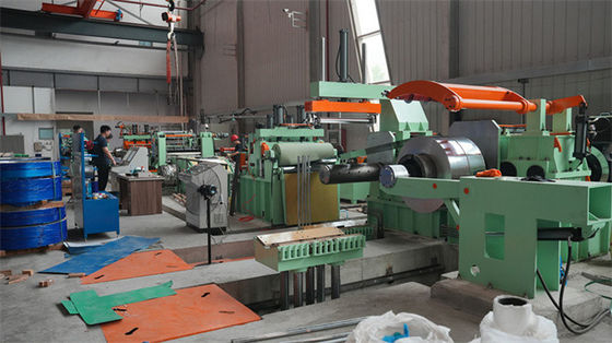 Precision Steel Coil Slitter Slitting Line Machine voor het snijden van roestvrij staal 2 x 850