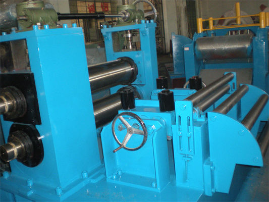 Hoge Precisiemetaal die het Koperfolie Mini Slitting Machine scheuren van het Lijnmessing 0.08-0.5 X400