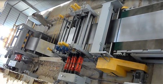 500mm tot 3000mm Lengtemetaal aan Lengtemachine wordt gesneden 120KW die