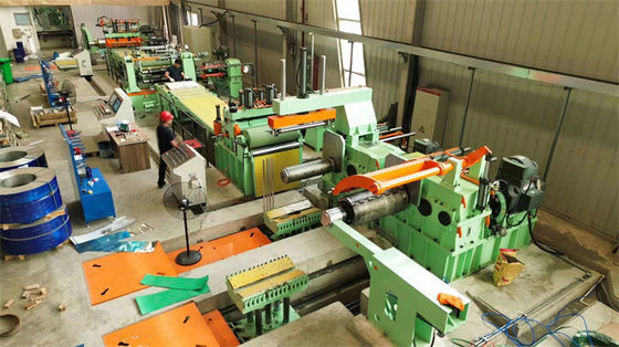 Precision Steel Coil Slitter Slitting Line Machine voor het snijden van roestvrij staal 2 x 850