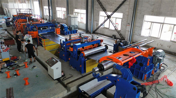 150mpm Automatische spoelplaat metalen snijlijn Langeafsnijmachine 0,3-3 X 1600